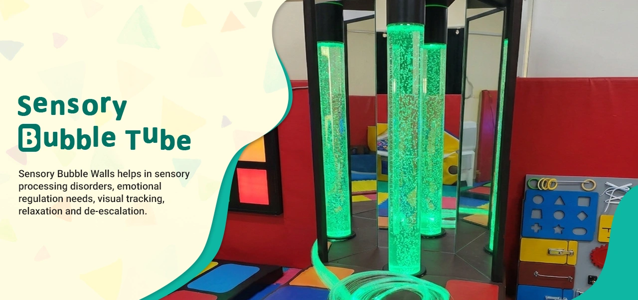 Interactive Sensory Bubble Tube